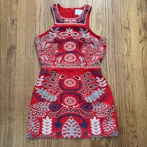 Embroidered Urban Outfitters JOA Mini Dress